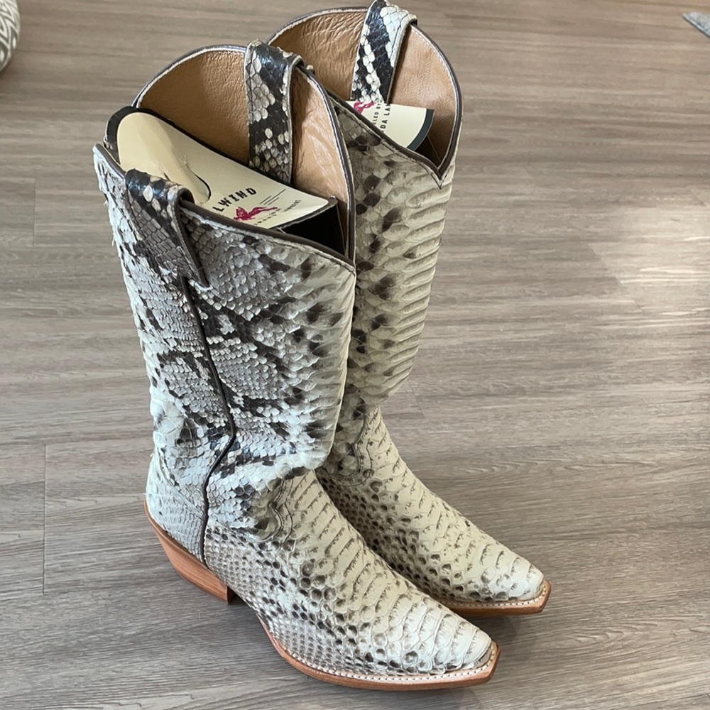 Slay exotic western boots - snip toe
